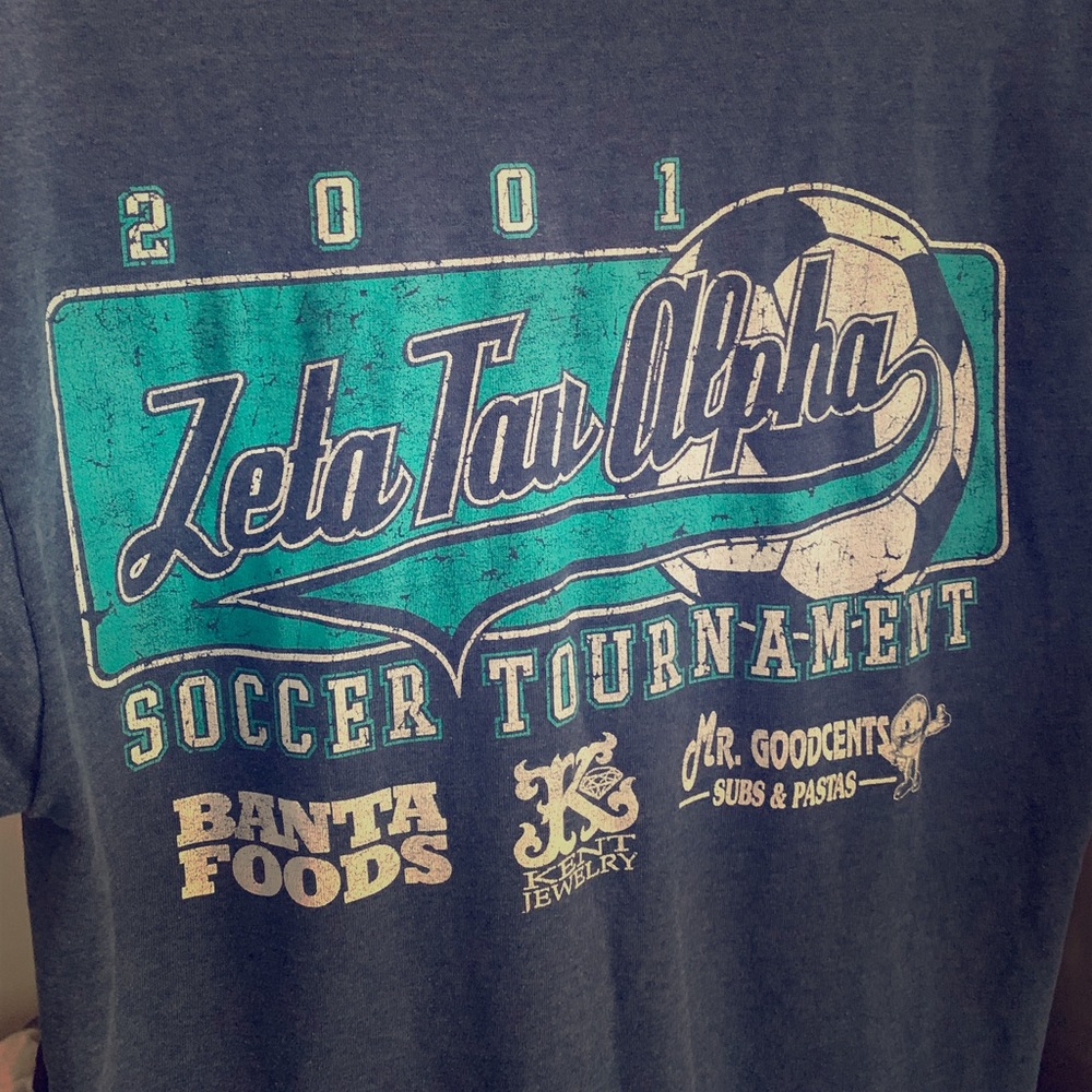 Zeta Tau Alpha Vintage Style Tee